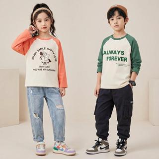 เสื้อผ้าเด็ก เสื้อแขนยาวเด็ก เสือแขนยาวเด็ก เสื้อยืดแขนยาว ค…