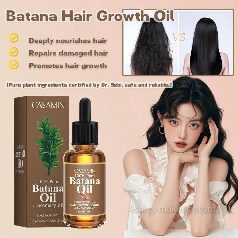 Hair Oil for Growth Natural Hair Oil Batana 30ml Mild Hair Fast Growth Oil Anti Hair Break Hair Regr