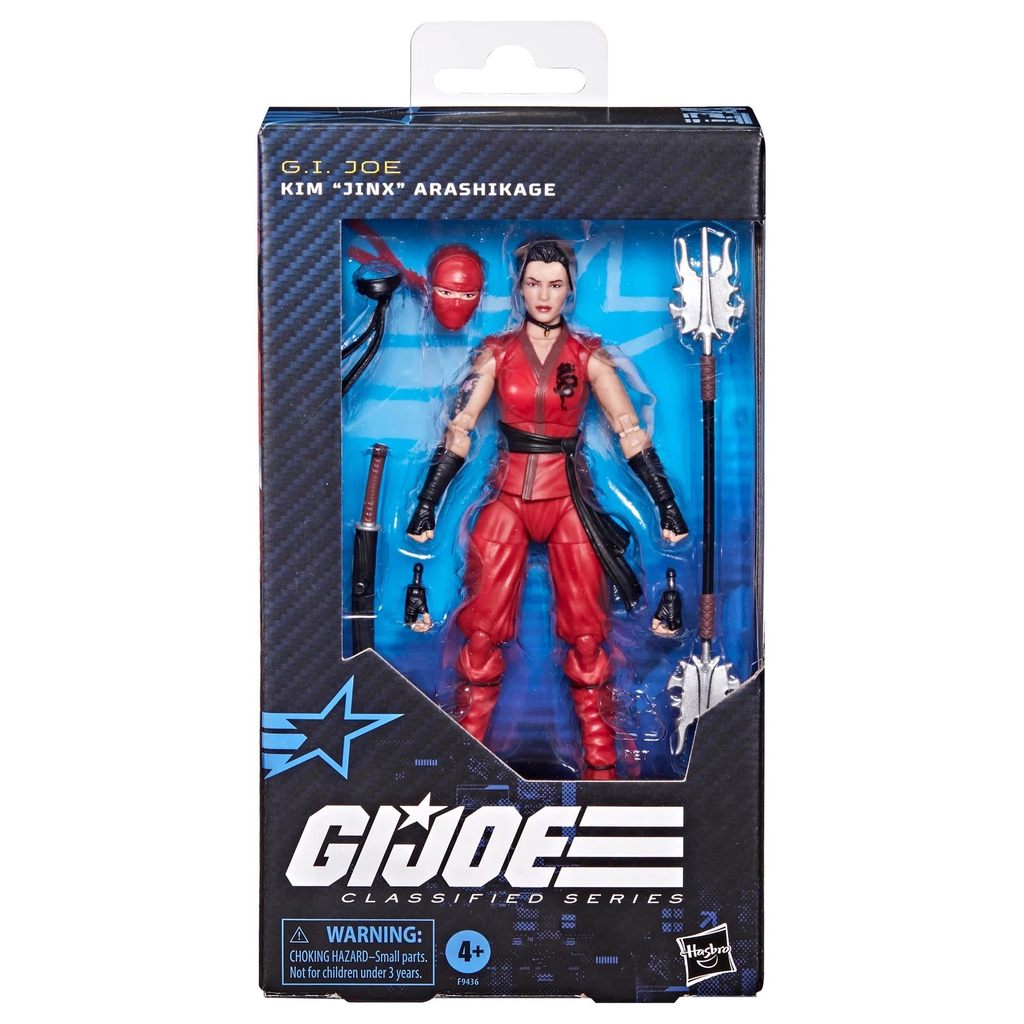 ฮาสโบร จีไอโจ กองกําลังพิเศษ นินจาหญิง เบอร์ 124 GIJOE GIJOE 20 ซม. ข้อต่อเคลื่อนย้ายได้