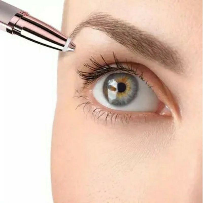 Electric Eyebrow Trimmer Electric Face Eyebrow Hair Trimmer Mini Portable Women Body Shaver Remover 