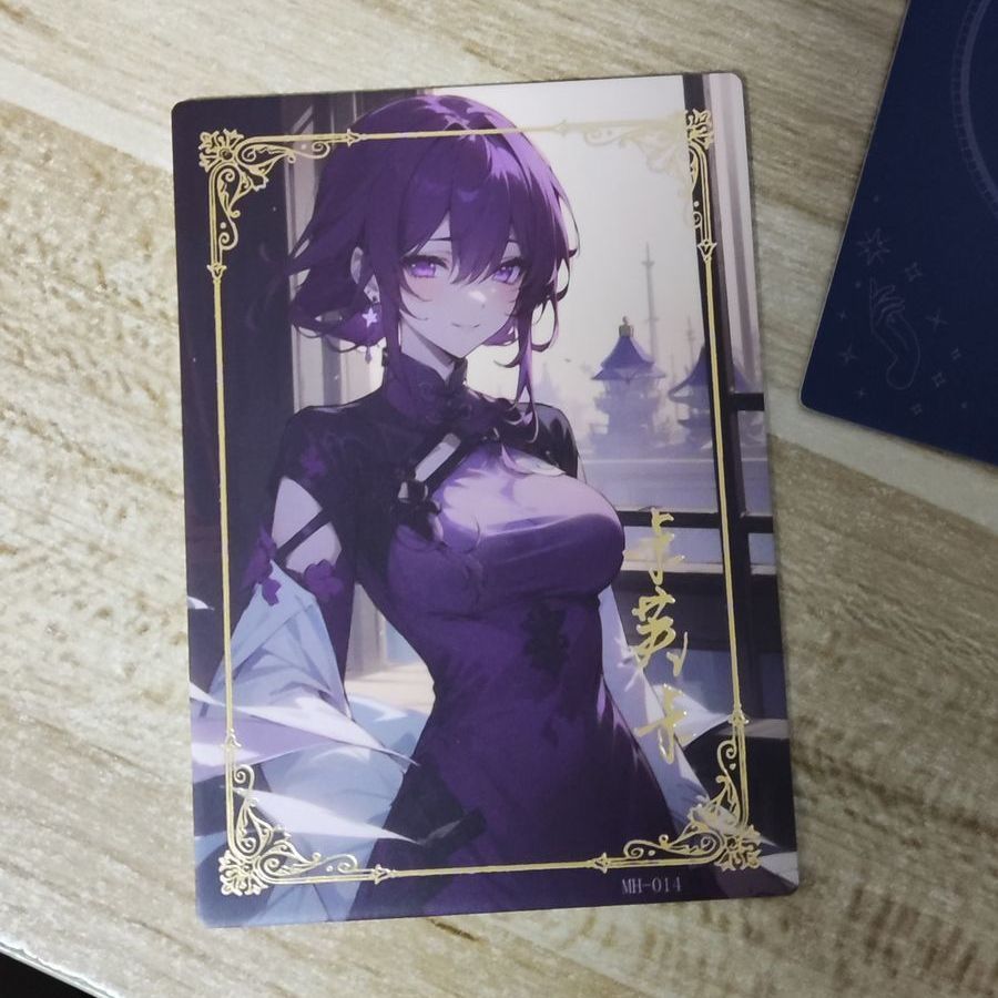 Pure Desire 007 การ์ด Blue Back Black Back CY TX168 การ์ดปริศนาถักการ์ดครบชุด