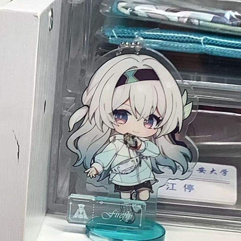 Honkai: Star Rail/Firefly/Star Rail Flowing Firefly อะคริลิคพวงกุญแจจี้เครื่องประดับ/dfeo