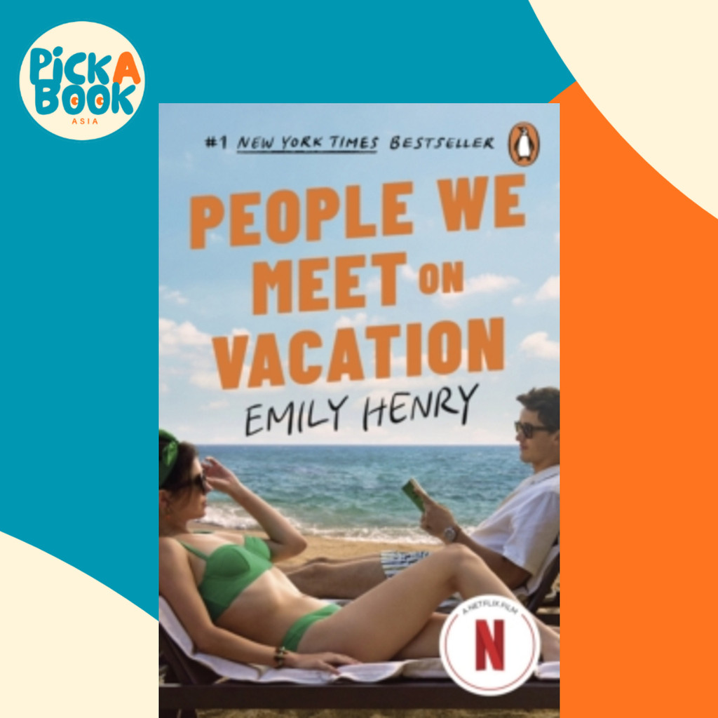 People We Meet On Vacation โดย Emily Henry (ฉบับสหราชอาณาจักรปกอ่อน)