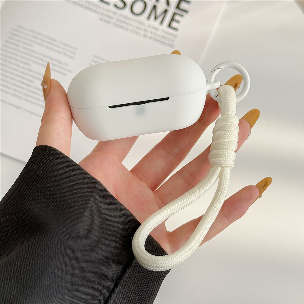 สําหรับ Sony WF-C710N หูฟังป้องกันกรณีไร้สายบลูทูธชุดหูฟังซิลิโคนหรูหราสําหรับ Sony WF-C700N พร้อมตะขอ - รูปที่ 6