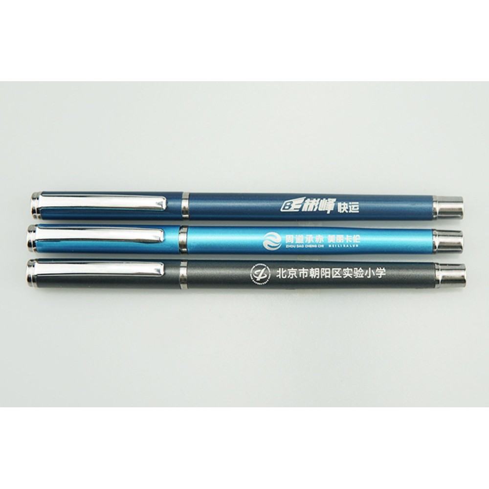 (ฟรีโลโก้ที่กําหนดเอง) ปากกาหมึกซึมโลหะปากกาลายเซ็นปากกาเป็นกลางบริษัทโรงแรมเฉพาะปากกาโฆษณาวันเกิดวันหยุดโปรโมชั่นจบการศึกษาของขวั - รูปที่ 5