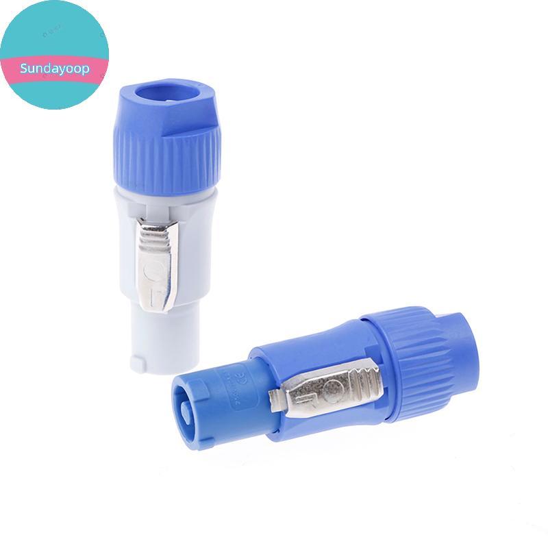 Sund 10pcs NAC3FCA Speakon Plug 3 PIN ชาย Powercon Connector 20A 250V AC Power Plug TH