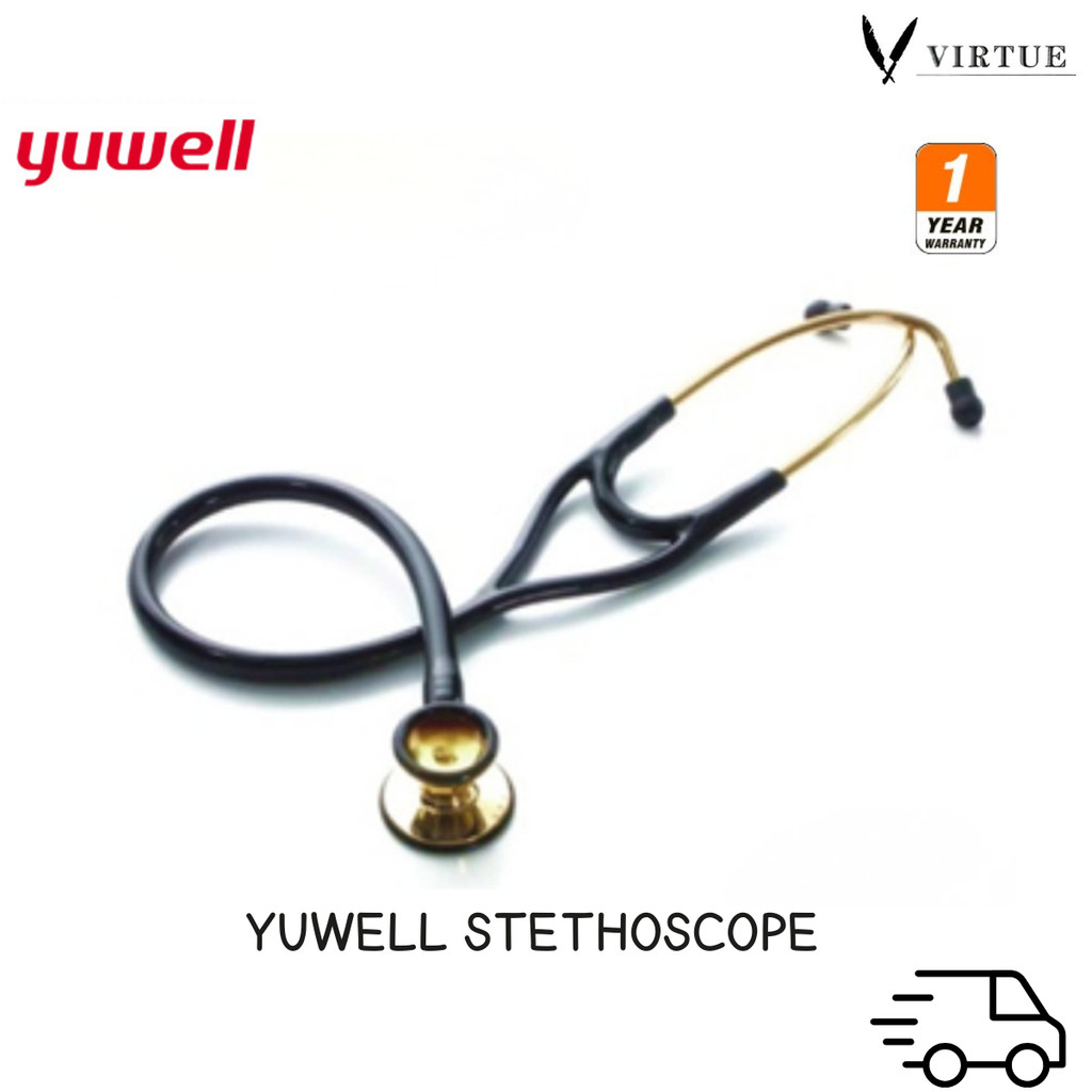 Yuwell Stethoscope ชุดหูฟังการเต้น/ของหัวใจ รุ่น IN-747GPF [รับประกันคุณภาพ 1 ปี]