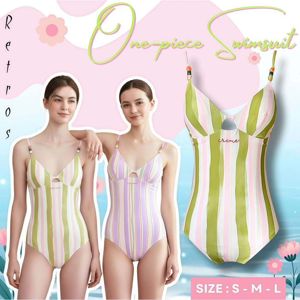 SEA MAID บอดี้สูทวันพีช ชุดว่ายน้ำชิ้นเดียว วันพีชเข้ารูป 🌈 🌊มีไซส์ M-XL | น้ำหนัก 40-65 กก. พร้อมส่งทุกวัน Y353