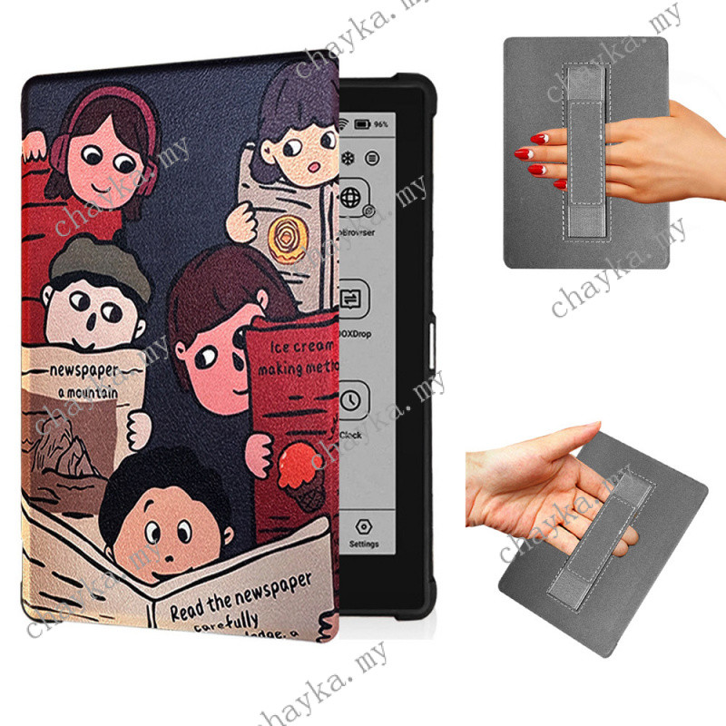 Handle Case สําหรับ Onyx Boox Go 6 Poke 5/6 Poke5 Poke5s Poke6 Poke6s Ebook Reader อะคริลิคป้องกัน C