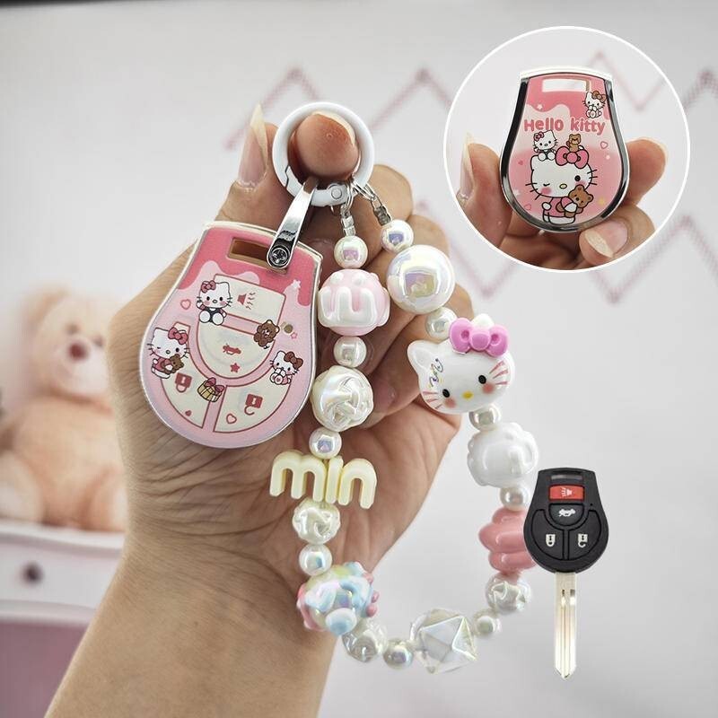 Nissan sunny Car Key Case SYLPHY 2014 Tiida Alma 2015 2011 Straight Old Remote Control Key Case