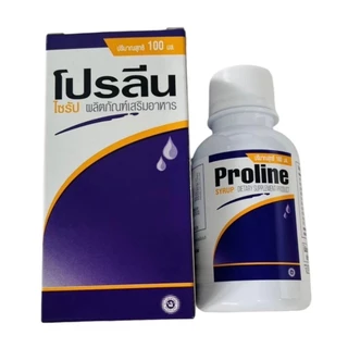(แบ่งขาย1 ขวด) ProlineEน้ำหวานโปรลีน ขนาด 100 ML กลิ่นบ๊วย.