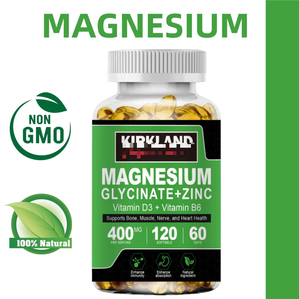 Magnesium Glycinate + Zinc Capsules ช่วยส่งเสริมการฟื้นตัวของระบบประสาทและกล้ามเนื้อ