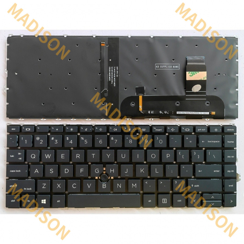แป้นพิมพ์ US สําหรับ HP EliteBook 840 G7 745 G7 840 G8 745 G8 ZBook fury Firefly 14 G7 G8