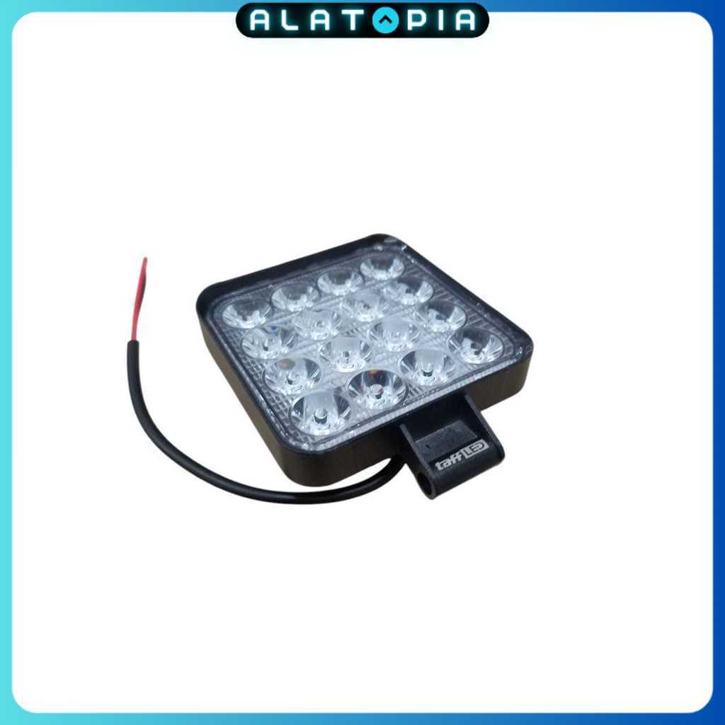 TaffiLED สปอตไลท์รถยนต์ LED Floodlight สีขาวนวล IP68 48W - D841