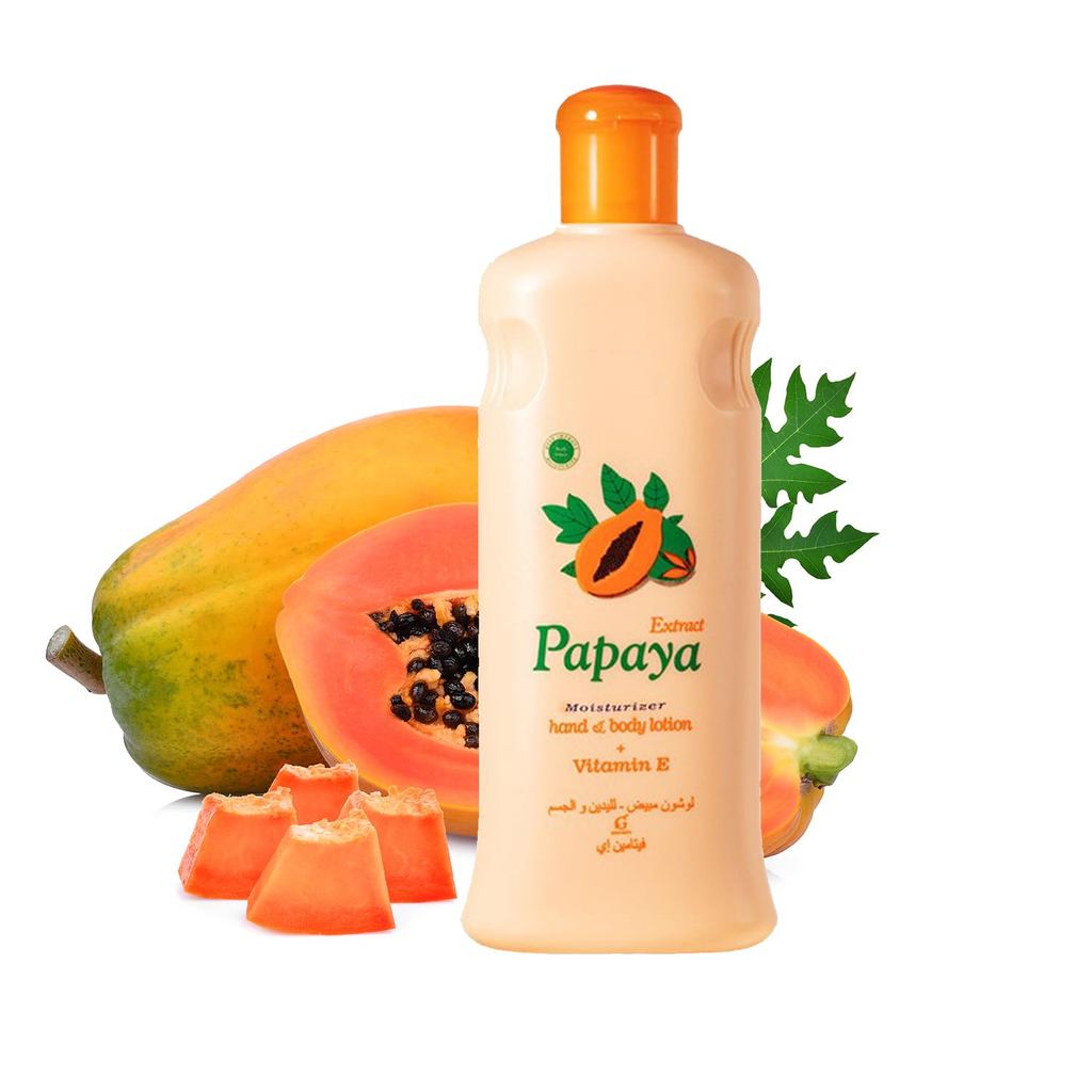 Papaya Body Butter for Women - 300ml Ultra Hydrating Body Lotion with Natural Papaya Extract, Deep M