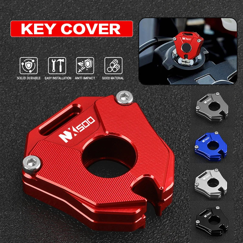 รถจักรยานยนต์สําหรับ HONDA NX500 NX400 NX 500 400 2023 2024 2025 อุปกรณ์เสริมฝาครอบคีย์กรณี Shell Pr