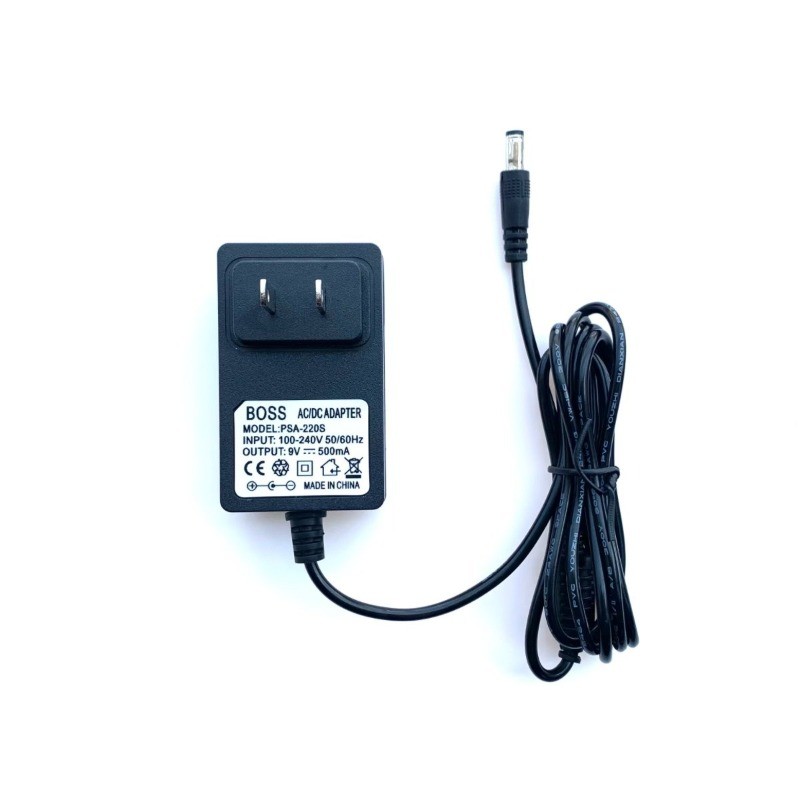 อะแดปเตอร์ PSA-220S 9V 500mA สำหรับ BOSS/Roland อีเฟกต์และลำโพง
