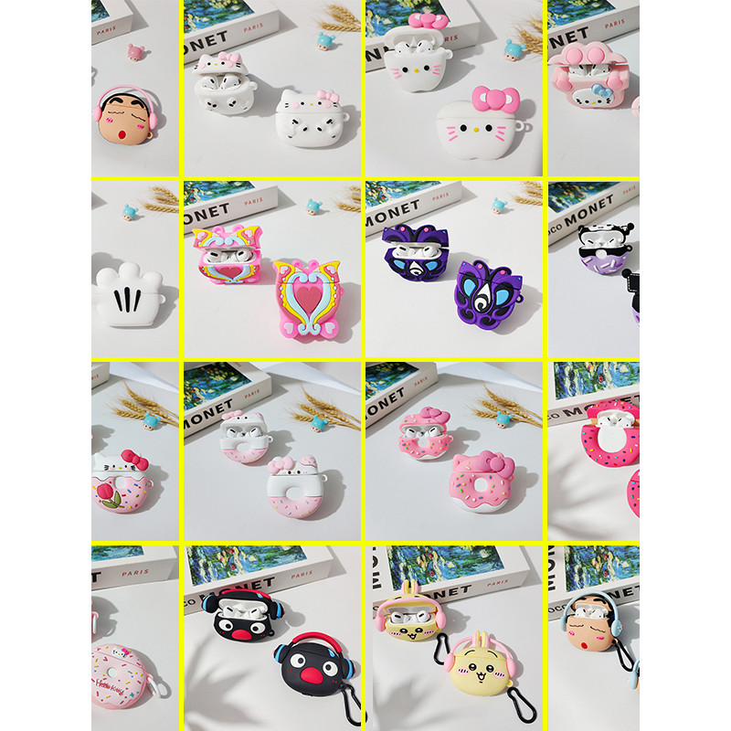 เคส airpods 3 airpods 4 case เหมาะสําหรับ Apple airpodspro2 เคสป้องกัน airpods3 เคสป้องกันน่ารักการ์