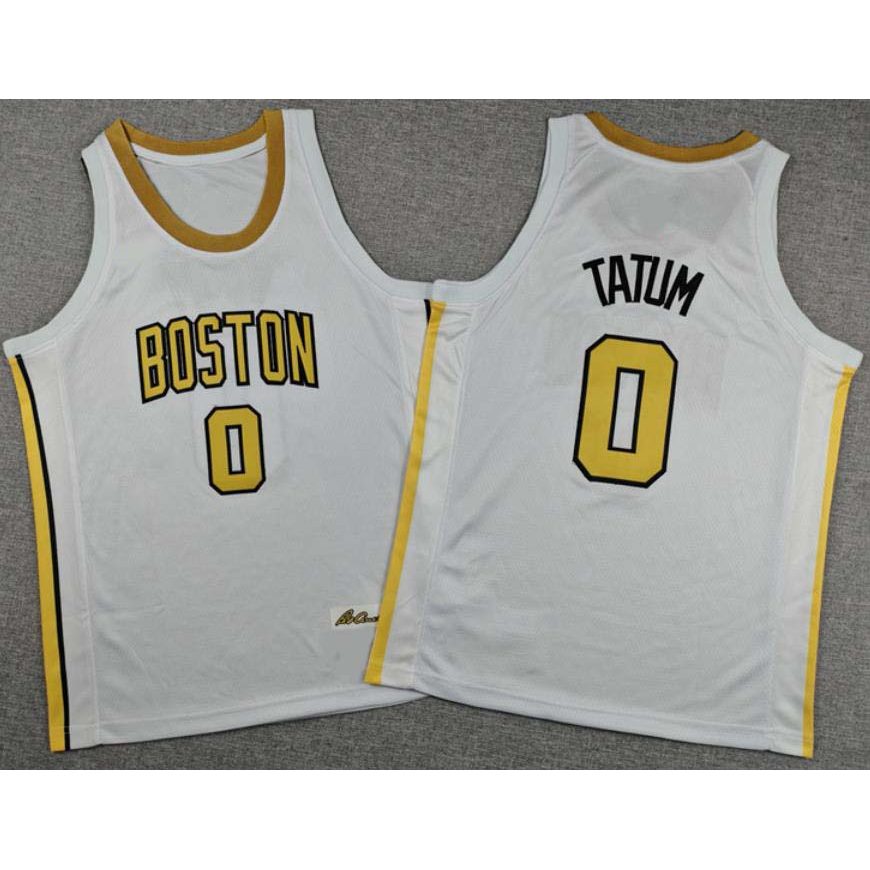 เสื้อบาสเก็ตบอลสําหรับเด็กรุ่นเย็บปักถักร้อยธรรมดาเสื้อเด็กTatum Curry Pippen Rodman Jordan