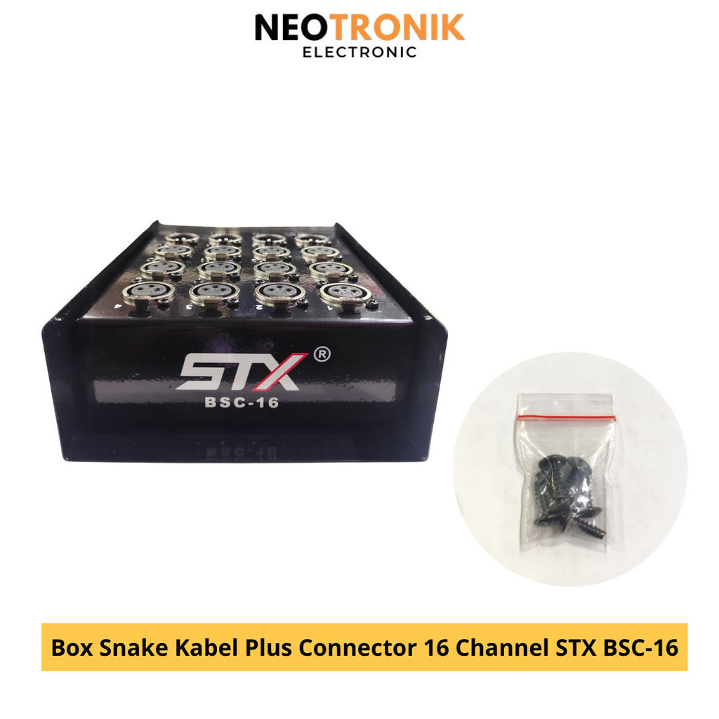 Box Snake Cable Plus Connector 16 Channel STX BSC-16