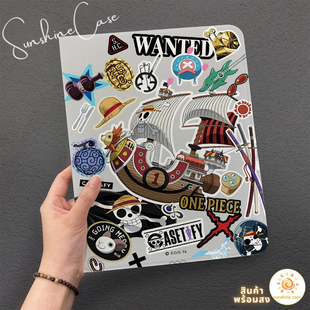 ส่งของเร็ว เคสสำหรับไอแพด ลายการ์ตูน เรือโจรสลัด เคสสองแบบช่องใส่ปากกา for iPad Gen11/10/9/8 Mini7/6/5/4 Air2/3 Pro11/13