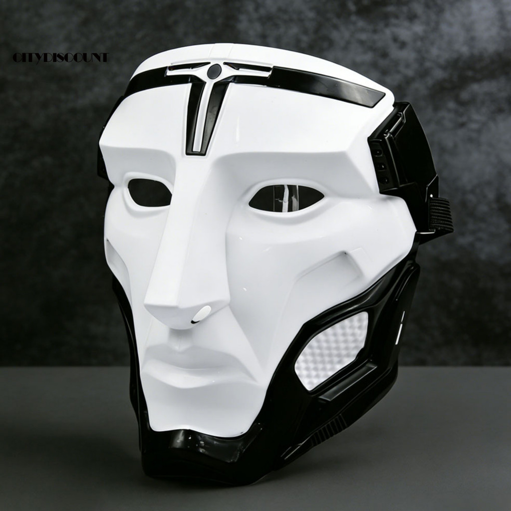 <citydiscount> Face Mask คอสเพลย์หน้ากาก Squad Jailer พลาสติกหน้ากากคอสเพลย์สําหรับปาร์ตี้ฮาโลวีนบทบ