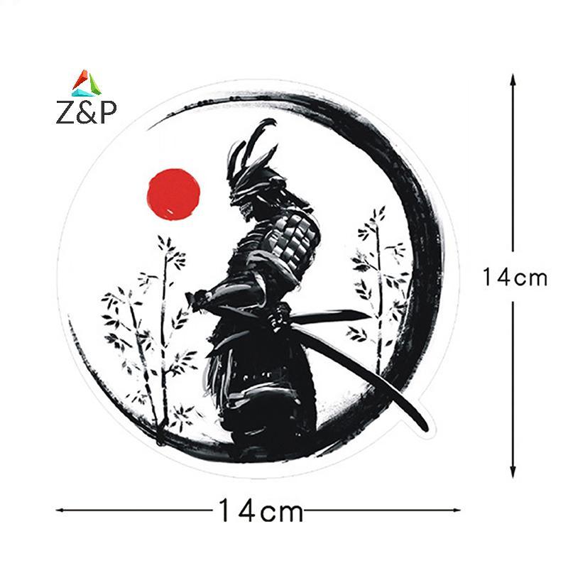 Z & P 13 ซม.สําหรับ Samurai Warrior รถ Assessoires สติกเกอร์ - Proof Decor Camper Graffiti Decal COD