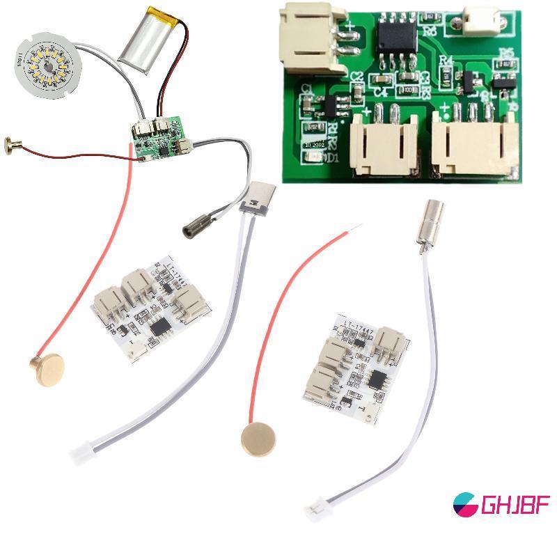 GHJBF] 1/3/5 ชิ้นห้องนอนโน้ตบุ๊ค DIY อุปกรณ์เสริม Beech ไม้ LED โคมไฟตั้งโต๊ะ 3 ระดับ Dimming Touch Control USB C ชาร์จจับเวลา Off Control Board ศค