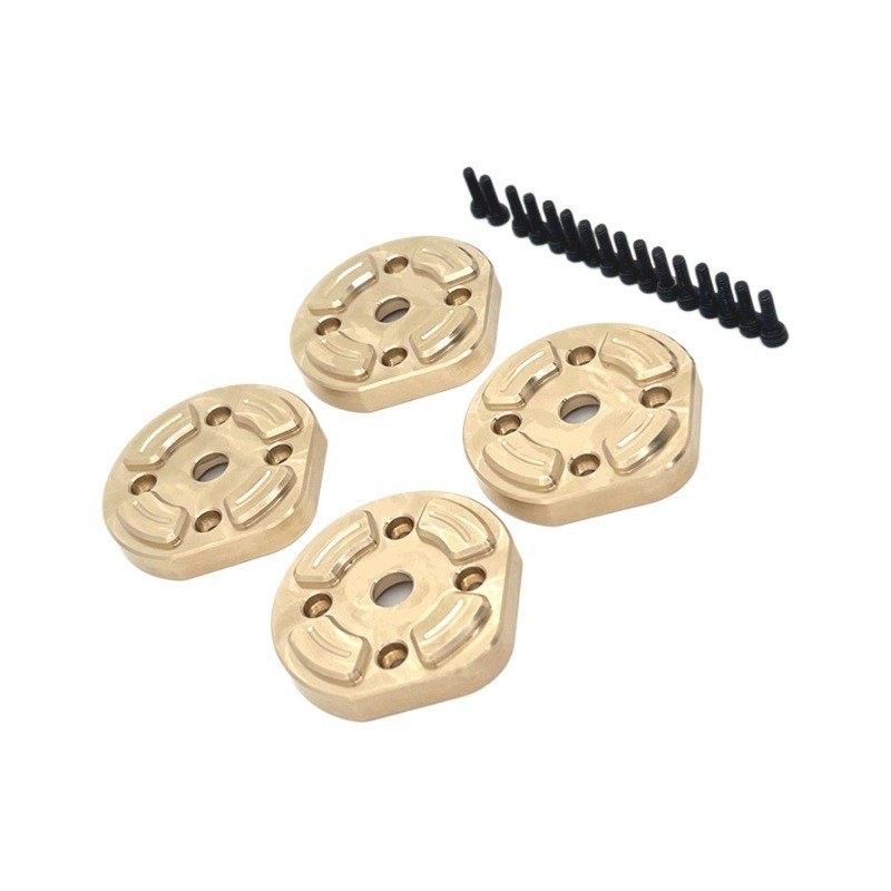 ทองเหลืองด้านหน้าและด้านหลังเพลา Counterweight Block สําหรับ MJX 1/12 H12Y H12Y + RC รถอะไหล่อัพเกรด