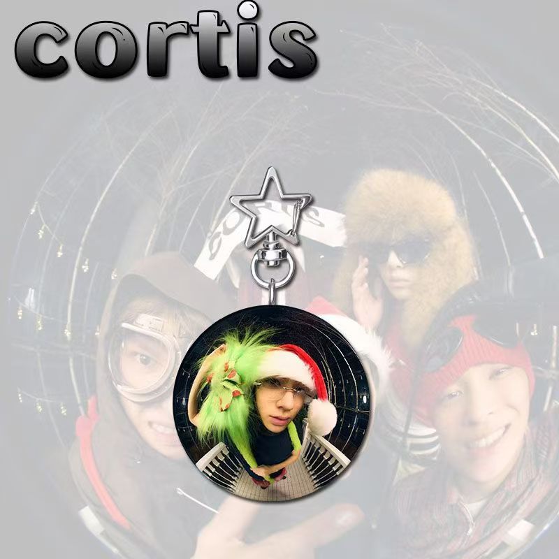 พวงกุญแจคริสต์มาส Cortisol Star