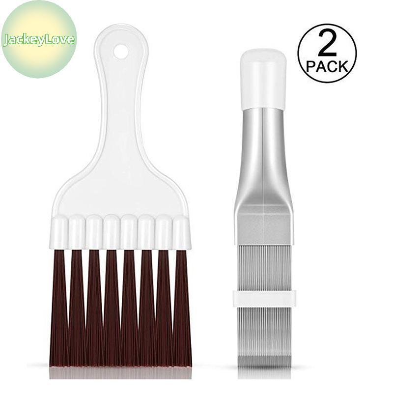 JackeyLovezz เครื่องปรับอากาศทําความสะอาด Fin Comb แปรงคอนเดนเซอร์หม้อน้ําสแตนเลส TH