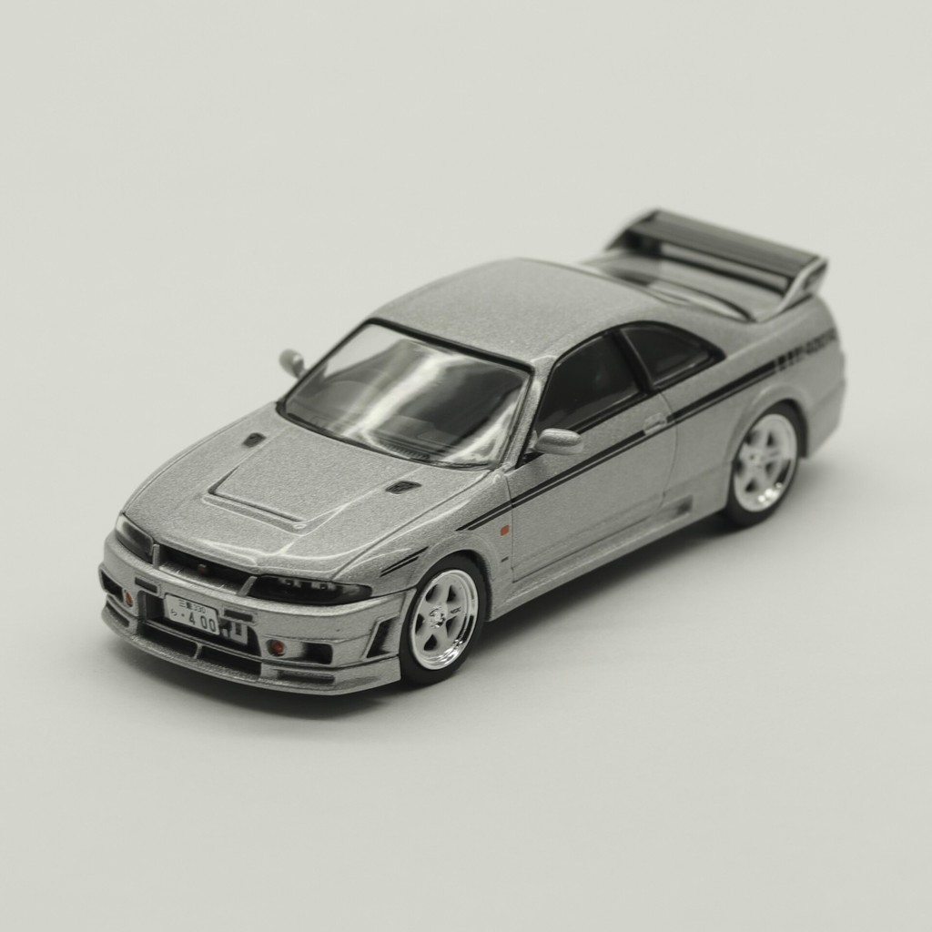 จัดส่งฟรี TLV Tomica Card 1: 64 Nismo GTR-33 Silver Matuda นักเรียนที่สองพร้อมสต็อกยี่ห้อใหม่ Tomica