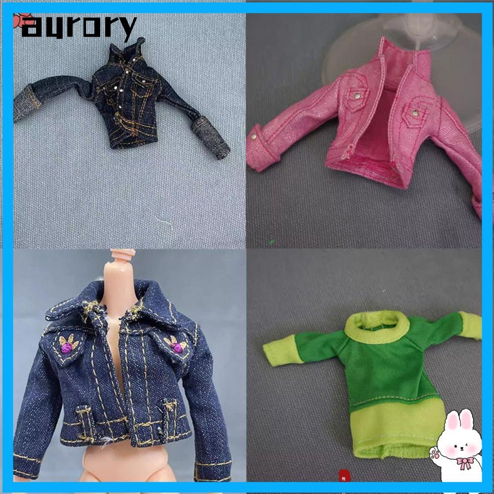 AURORY 11.5" Dolls Coat, Casual Wears Fashion Doll Clothes Accessories, Multi-styles Party Clothes D