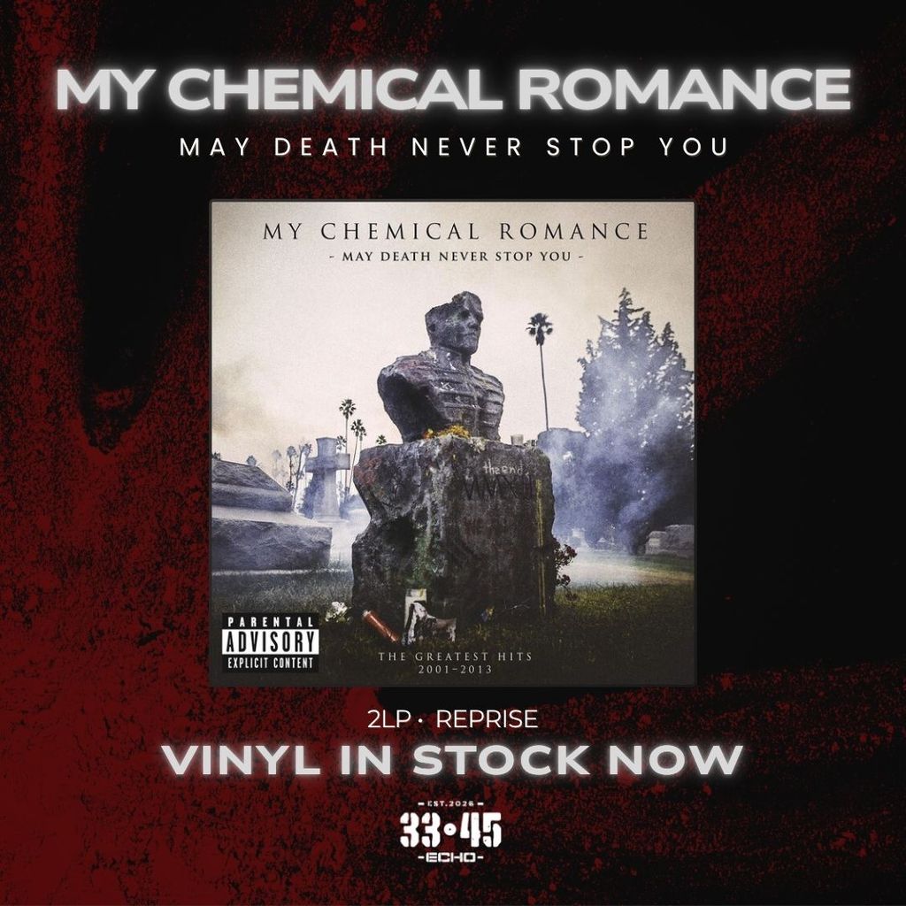 [แผ่นเสียง Vinyl LP] My Chemical Romance - May Death Never Stop You 2LP [ใหม่และซีล SS]