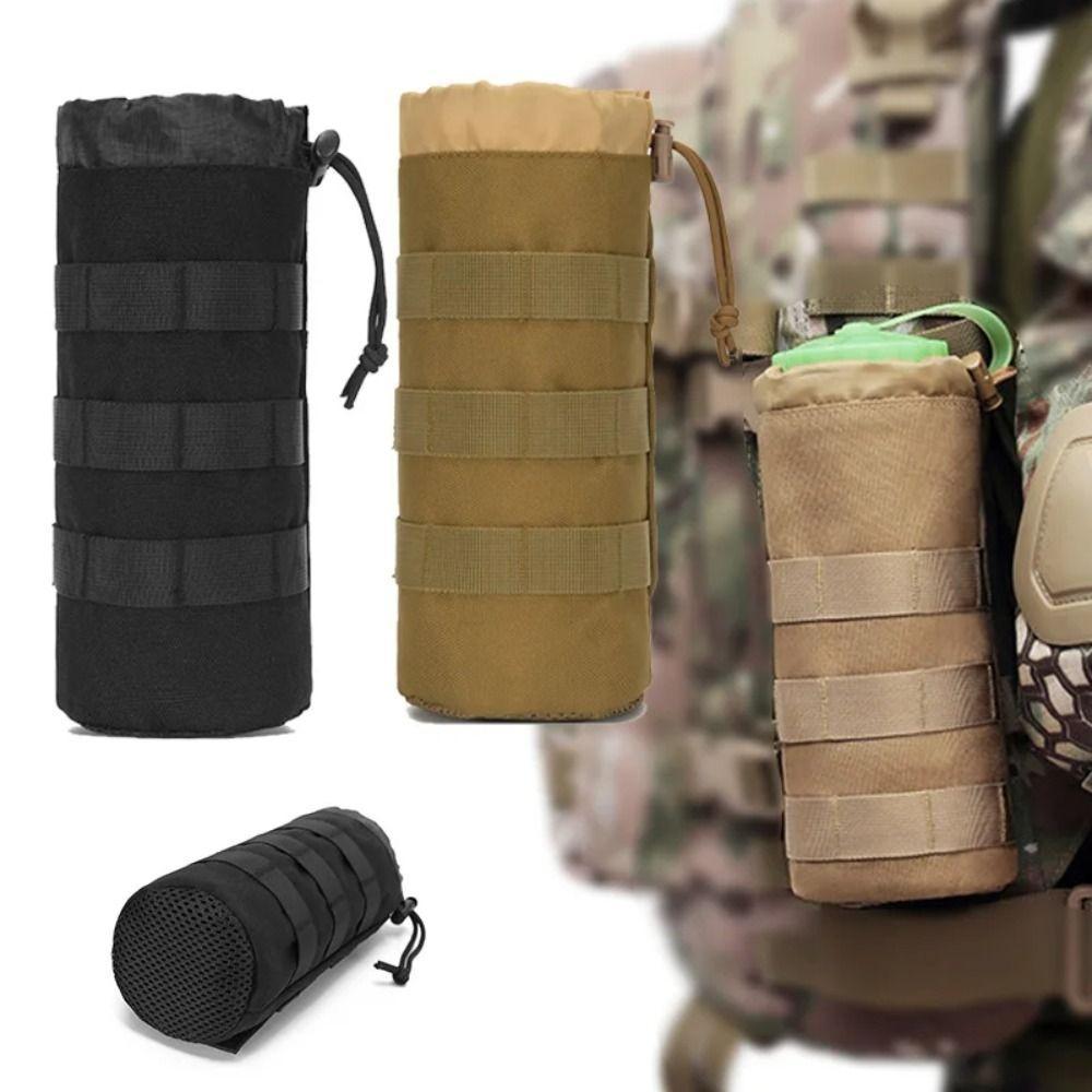 Crosstrade Molle ขวดน้ํา, 1000D Oxford ผ้า Molle ระบบกาต้มน้ํากลางแจ้ง Carrier กระเป๋า, ขวดน้ํากระเป๋าเดินทางมัลติฟังก์ชั่เดินป่าขวดกระเป๋าเดินทาง ราคา ถูกที่สุด ดีลบีเคเค