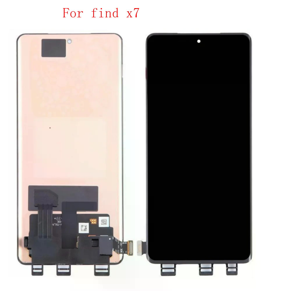 Amoled จอแสดงผล LCD สําหรับ Oppo Find x7 PHZ110 หน้าจอสัมผัสกระจก digitizer x7 ultra x7ultra PHY110 