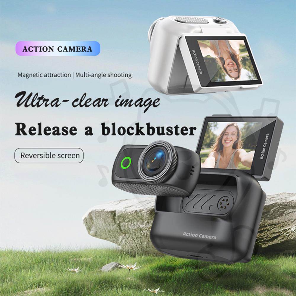 1080P HD Thumb Action กล้อง WiFi ท่องเที่ยวกลางแจ้งบันทึกกล้องแบบพกพาที่ถอดออกได้แม่เหล็กกีฬากล้องสํ