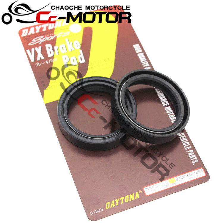 เหมาะสําหรับ Honda Wanderer 400 VRX400 CB750 โช้คอัพหน้าซีลน้ํามันส้อมด้านหน้าซีลน้ํามัน 41 * 54
