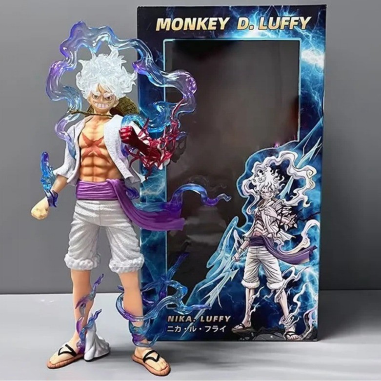 +One Piece Sun God Fifth Gear Nika Luffy Nika Form Standing Model Figure Doll
