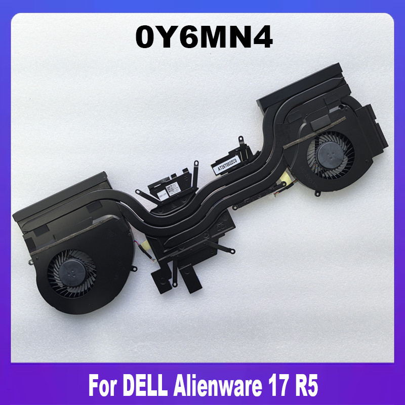 0Y6MN4 ใหม่สําหรับ DELL Alienware 17 R5 แล็ปท็อปพัดลมระบายความร้อน Cooler พัดลม Y6MN4 CN-0Y6MN4 AT26