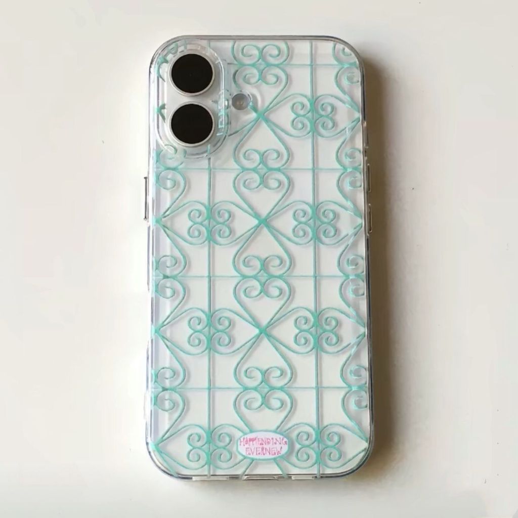 ลายสก๊อตสีเขียวเหมาะสําหรับ Apple 17promax/16pro เคสโทรศัพท์ 15/14/13 นุ่ม 12/11/XR โปร่งใส XS8p เคสโทรศัพท์
