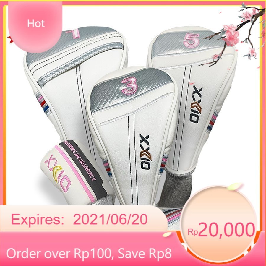 Original- Xxio Golf Club Cover XXl0 Women's Club Protective Cover No. 135 Half-round Wooden Club
