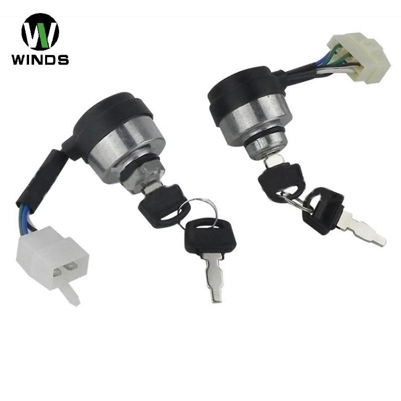 ODS 4/6 สายไฟเครื่องกําเนิดไฟฟ้าเบนซินเริ่มต้น Key Lobination สวิทช์สําหรับ 2-3KW 168F และ 5-8kw 188