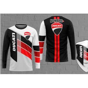 เสื้อแข่ง Ducati Racing Tshirt, เสื้อเสื้อยืดมอเตอร์ไซค์, ไรเดอร์ Ducati