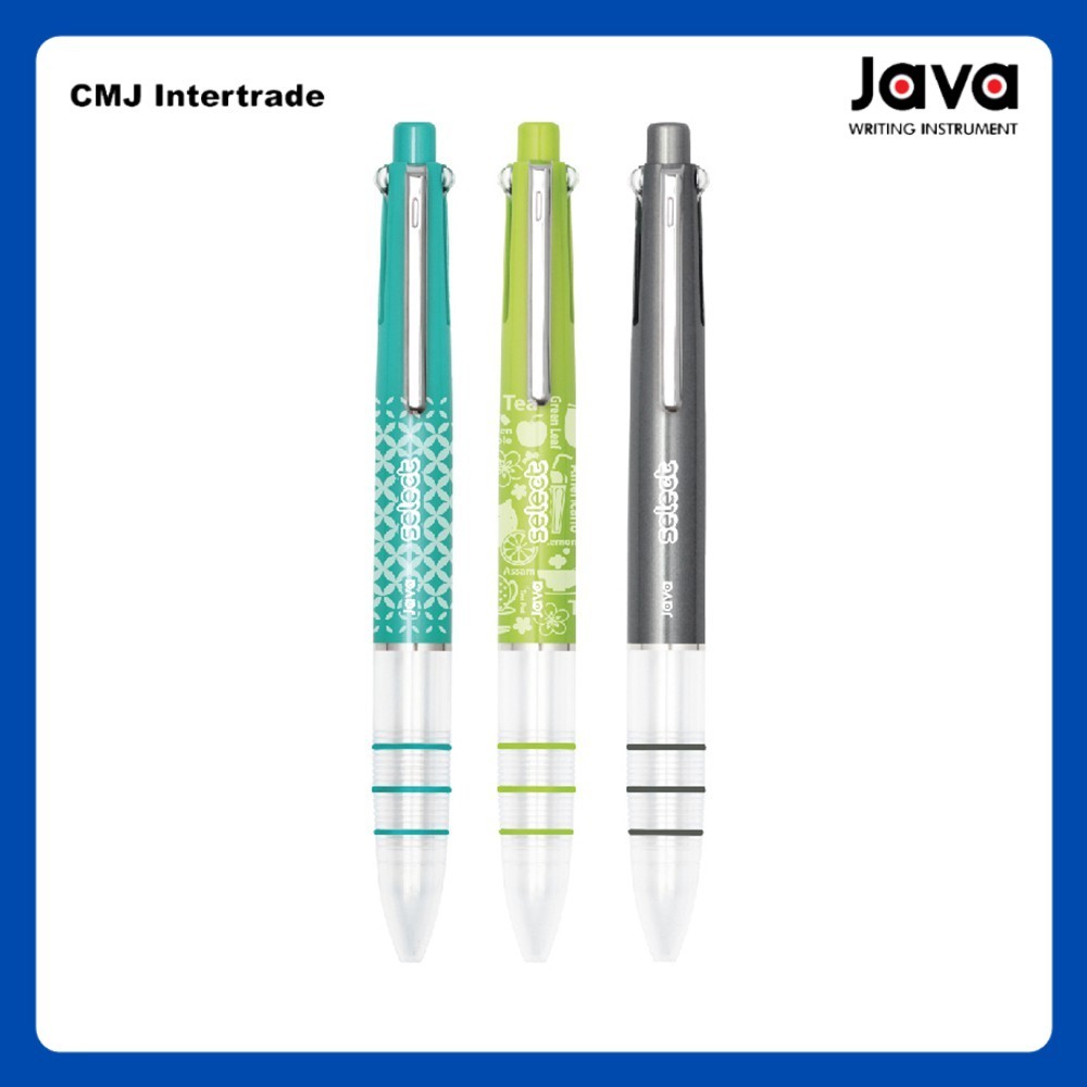 JAVA Select 4+1 PIXEL ART ปลอกปากกา 4+1 (เฉพาะปลอก)