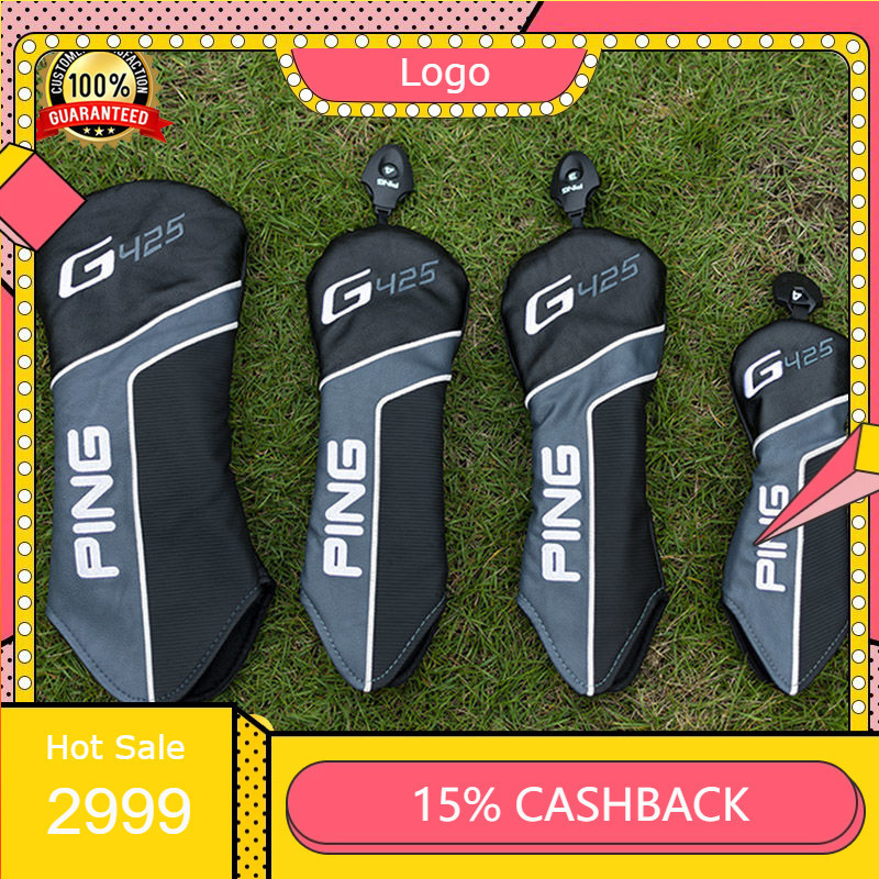 Best Original- Golf Club Cover PING G425 Wood Club Cover Driver Ball Head Protective Cap Cover Club 