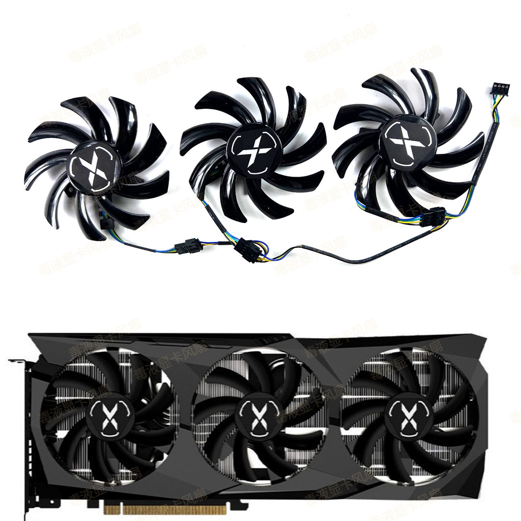 [Radiator] XFX Message View RX6700XT Speedster SWFT 309 Core Snow Wolf Graphics Card Fan T129215เป็น