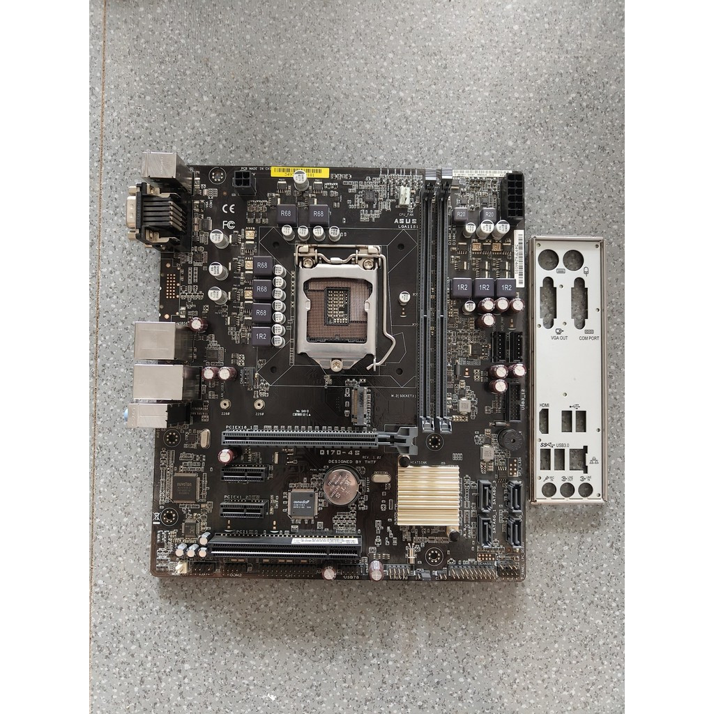 เมนบอร์ด ASUS Q170-4S รองรับซ็อกเก็ต LGA 1151