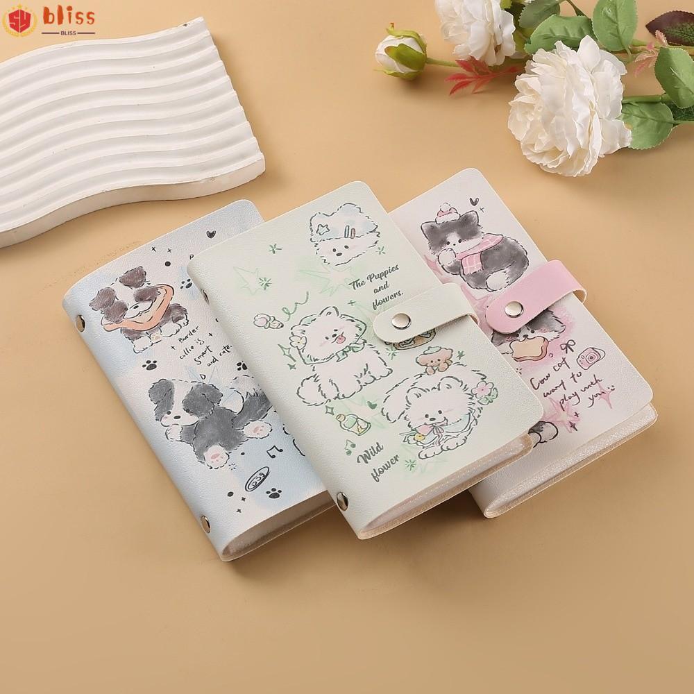 BLLISS 100 ซองความท้าทายประหยัดเงิน,Reusable กันน้ํา Mini Binder Saving Challenge,ประหยัดเงินน่ารักสุนัข Budget Binder ของขวัญ