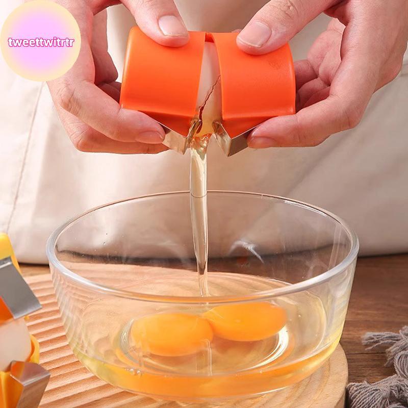 TRWITR Eggshell Separator Handheld Eggshell Opener ไข่แบบพกพาไข่ Craing เครื่องมือสําหรับ Home Kitch